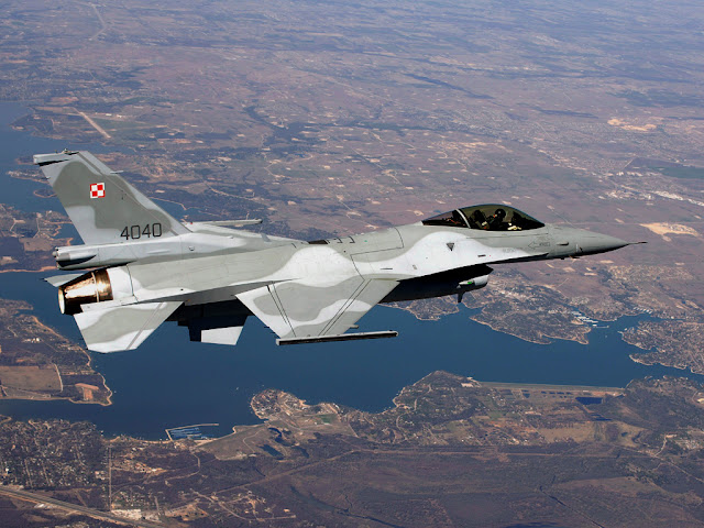 Polish Air Force F-16s take part in Frisian Flag 2015 exercise F-16 Fighting Falcon