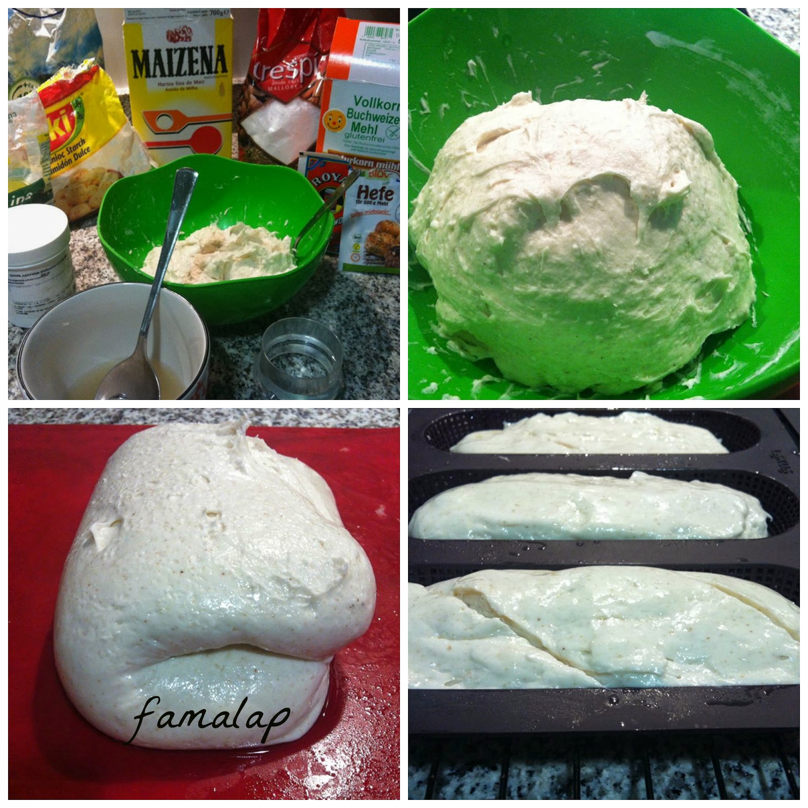 Cocina Fácil Sin Gluten PECTINA+XANTANA como mejorante de los panes 