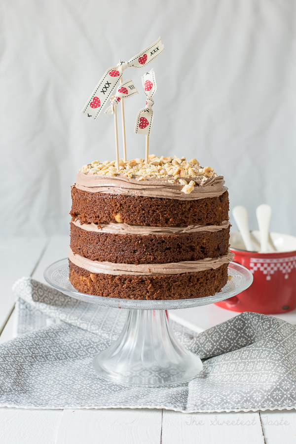 The Sweetest Taste Tarta de chocolate y avellanas