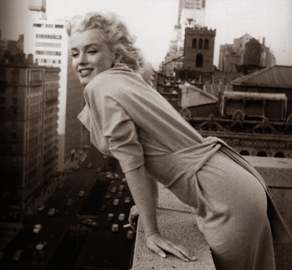 the american past NYC in focus A Decisive Moment Marilyn Monroe in