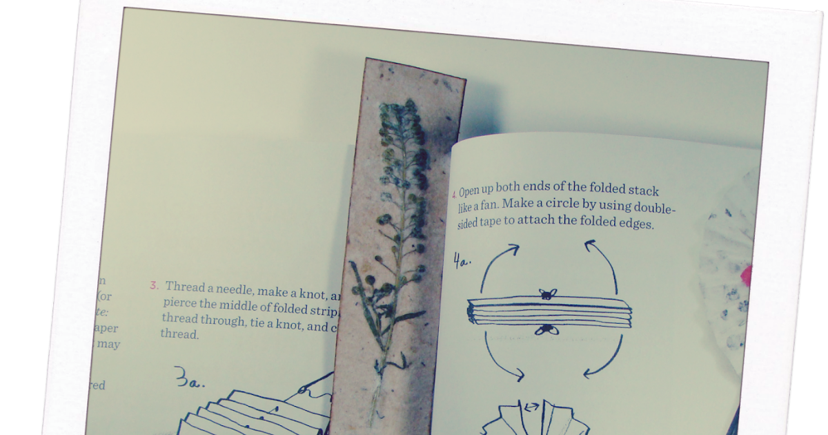 Arnold Grummer's Papermaking bookmarks and pressed flowers