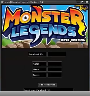 monster legends hack 2014