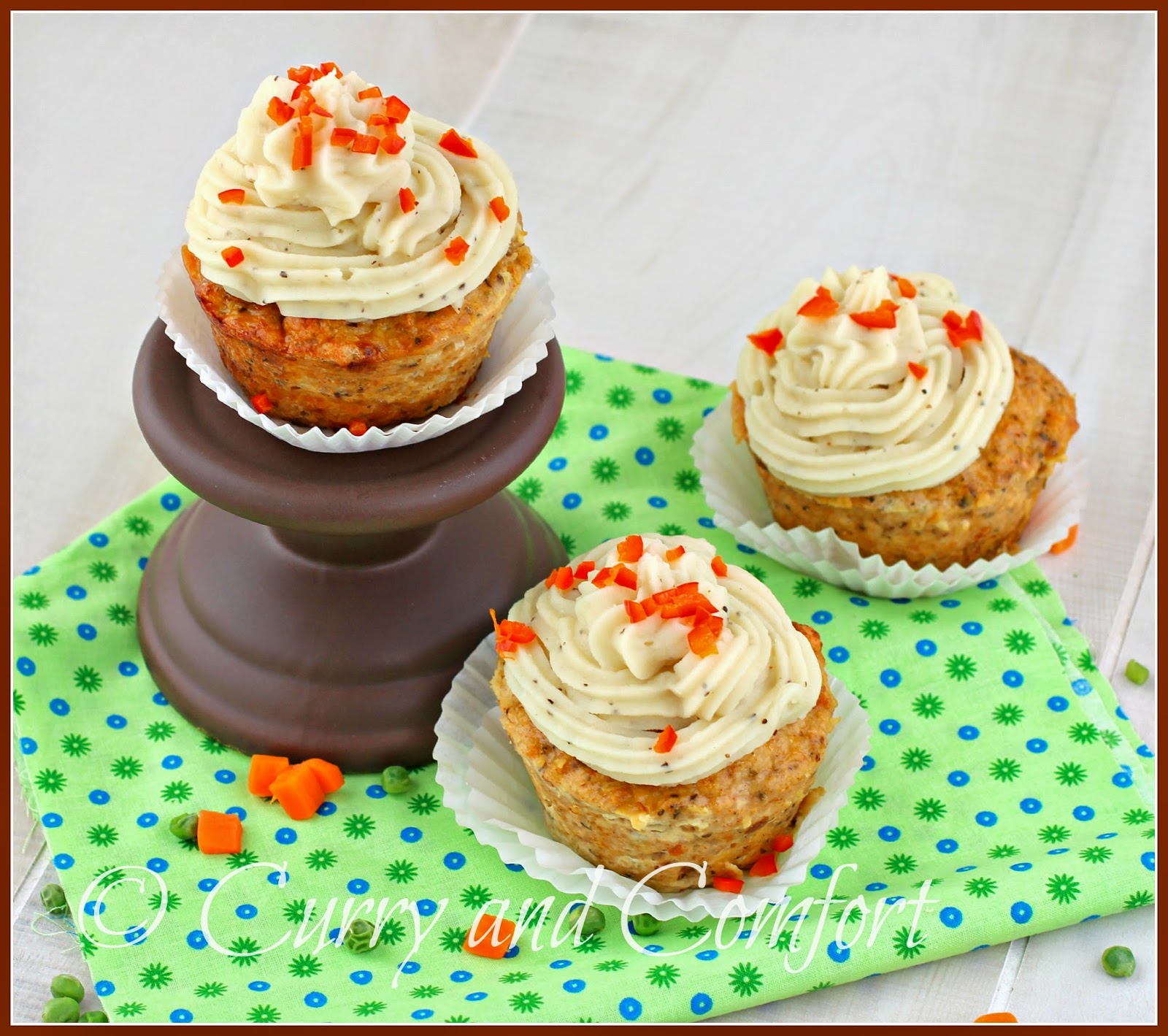 Kitchen Simmer April Fool's Day Meatloaf and Mashed Potato Cupcakes