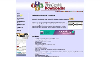FreeRapid Downloader, Download Manager