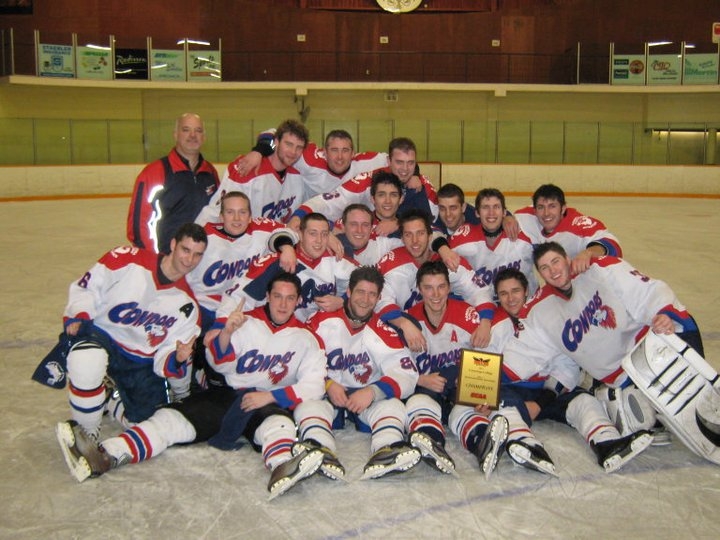 ONTARIO COLLEGE HOCKEY NEWS CONDORS CLAIM CONESTOGA CROWN