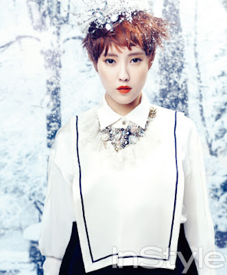 T Ara Hyomin Sports A Short Cut For Instyle Magazine T Ara World