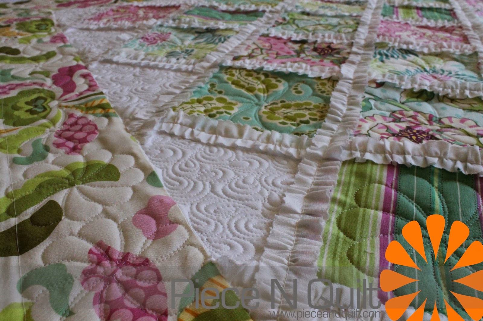 Piece N Quilt Ruffle Quilt