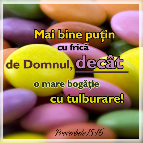 Versete De Aur Mai Bine Puţin Cu Frică De Domnul