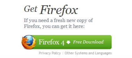 Download Mozilla Firefox 4