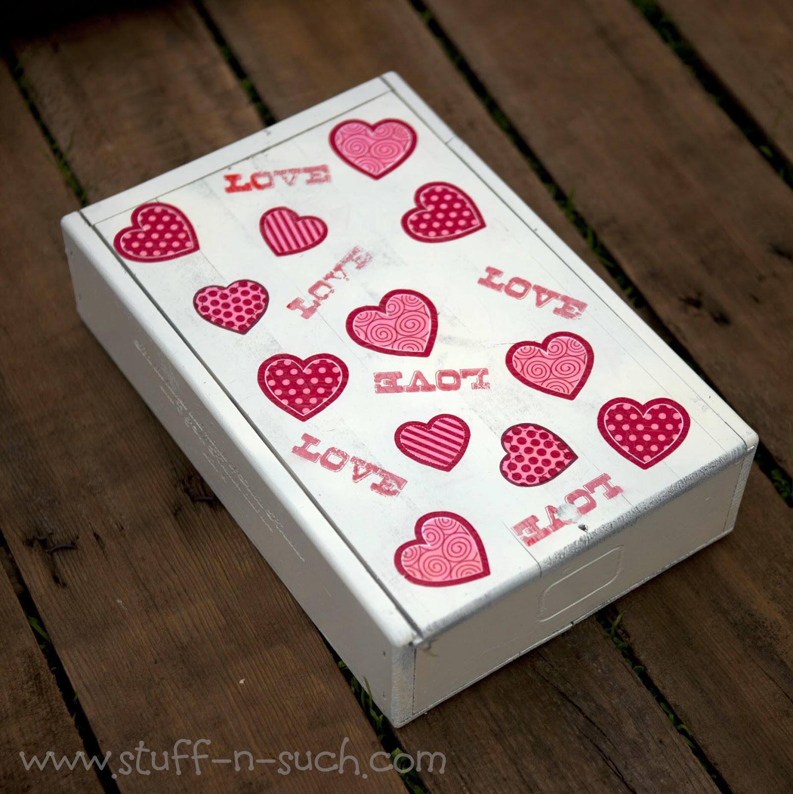 StuffnSuch By Lisa Valentine Love Letter Keepsake Box