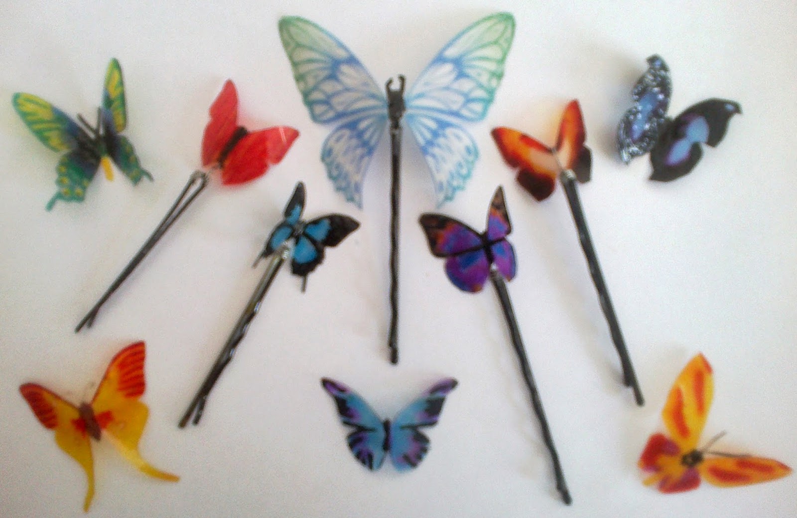 Novice Notions Butterfly hair pins