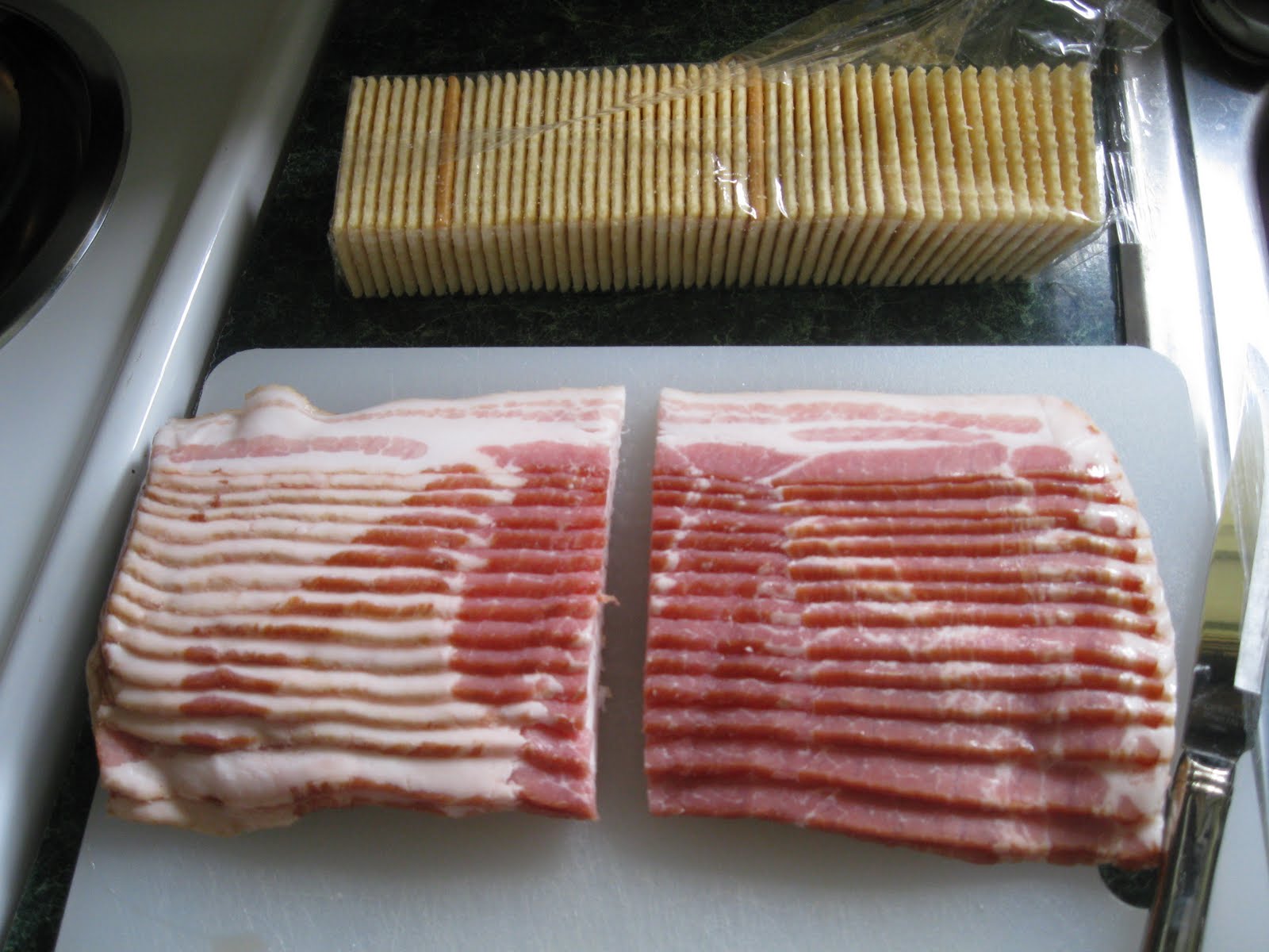 Best Ever Recipe Collection Bacon Wrapped Crackers