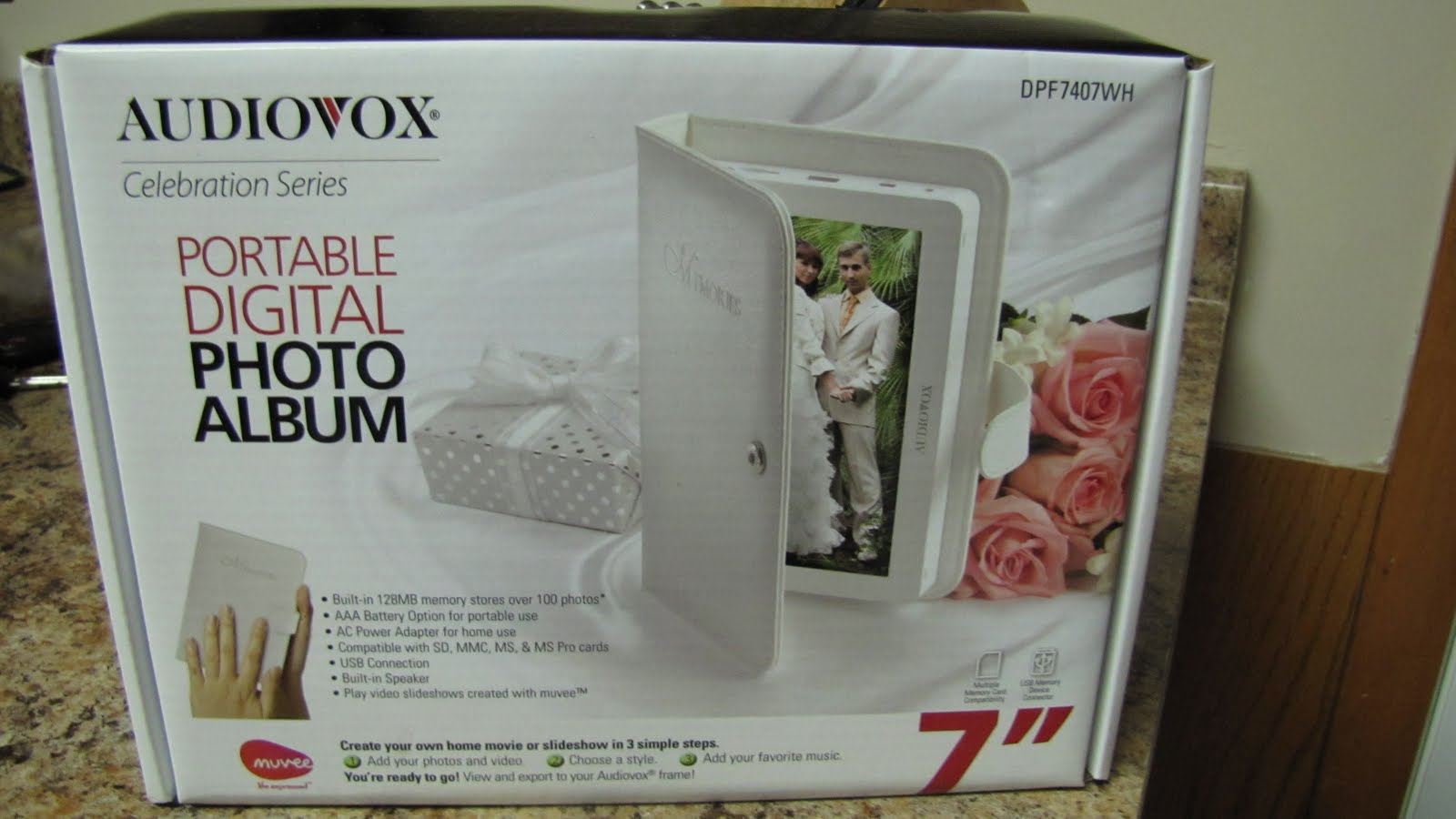 Fun in the Sun 8 Audiovox Portable Digital Photo Frame Album Review