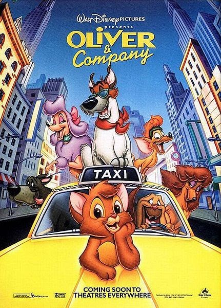 Oliver & Company (1988)  Finding Howl's Silver Lining in Neverland