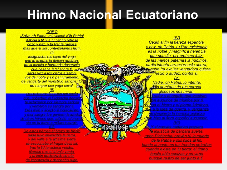 HIMNO NACIONAL DEL ECUADOR