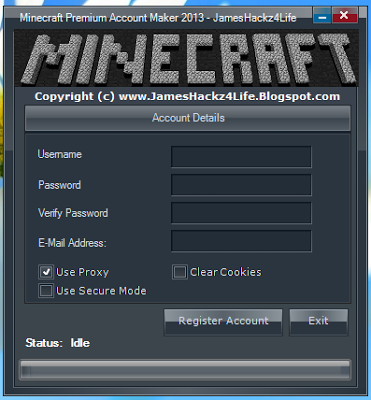 99+ Free Minecraft Accounts and Passwords December 2023 [100% Working]
