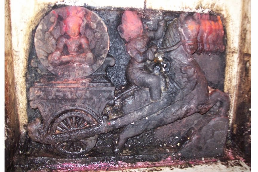 Sun statue kameshwar Dham Karon Ballia U.P.