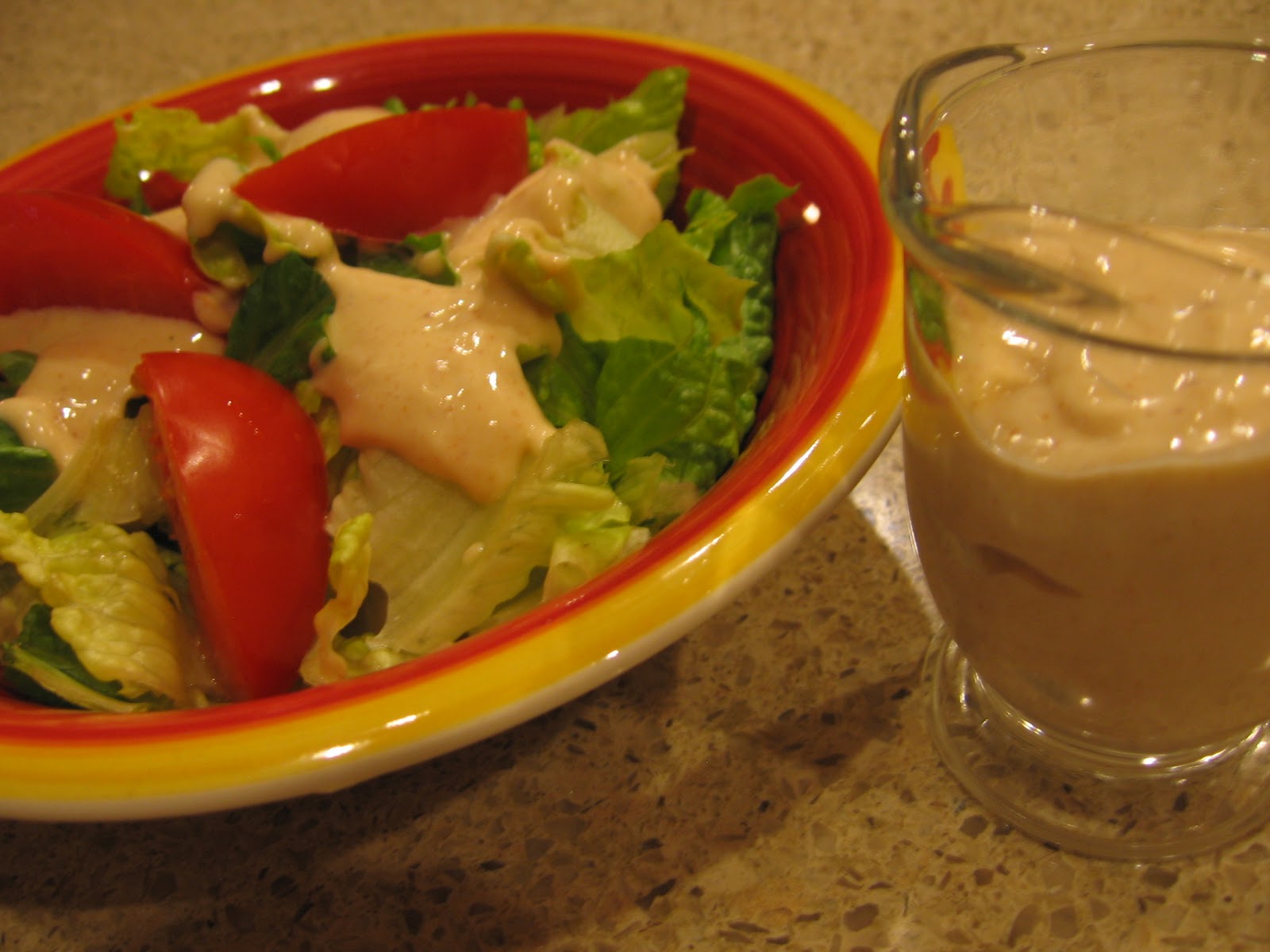 cookin' up north Houston's Buttermilkgarlic Dressing