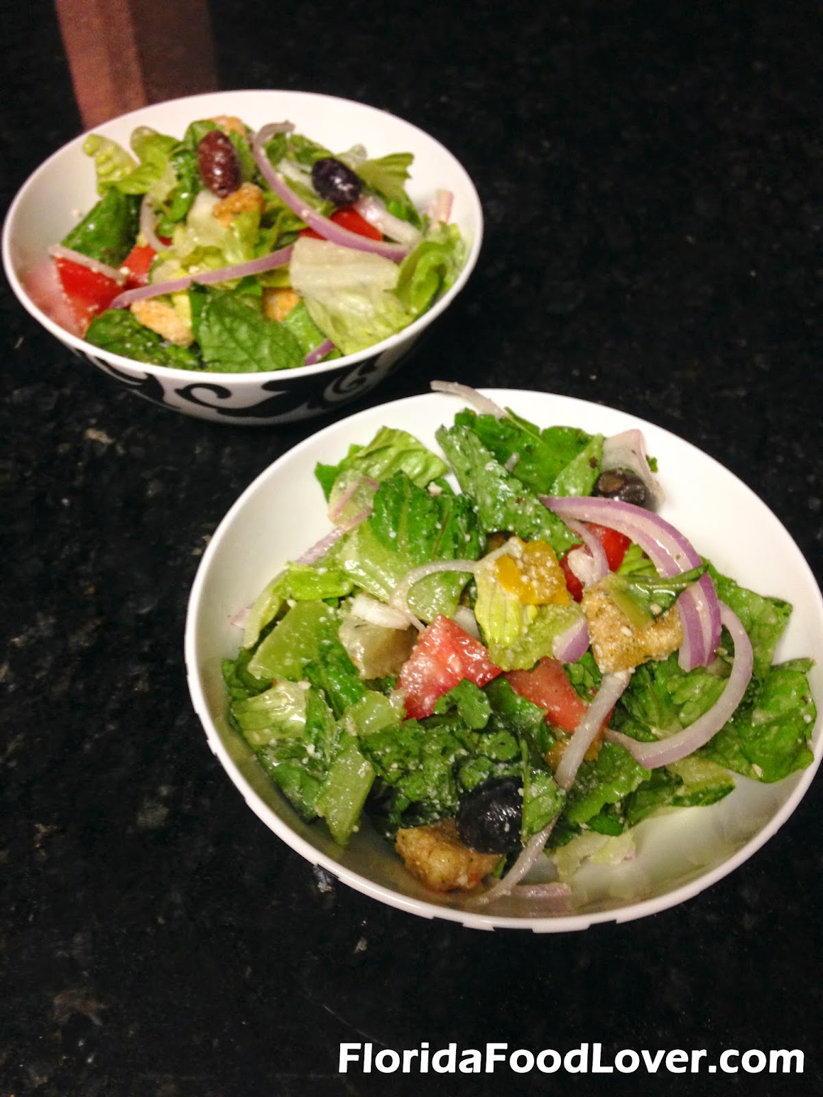 Florida Food Lover: Copycat Olive Garden Salad