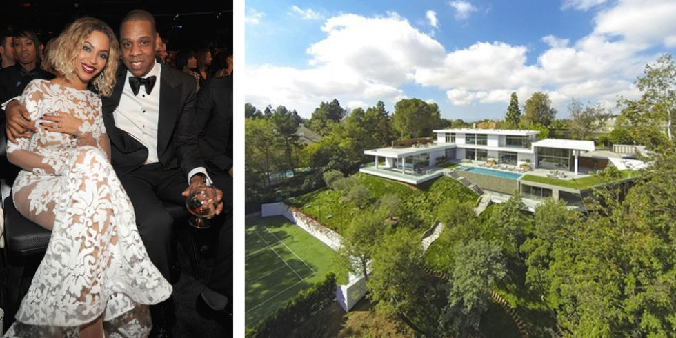 Beyonce and Jay-Z $150,000 Per Month Rental Home in Holmby Hills Los Angeles