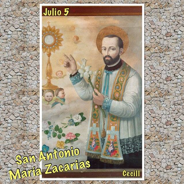 ® Santoral Católico ® IMÁGENES DE SAN ANTONIO MARÍA ZACARIAS
