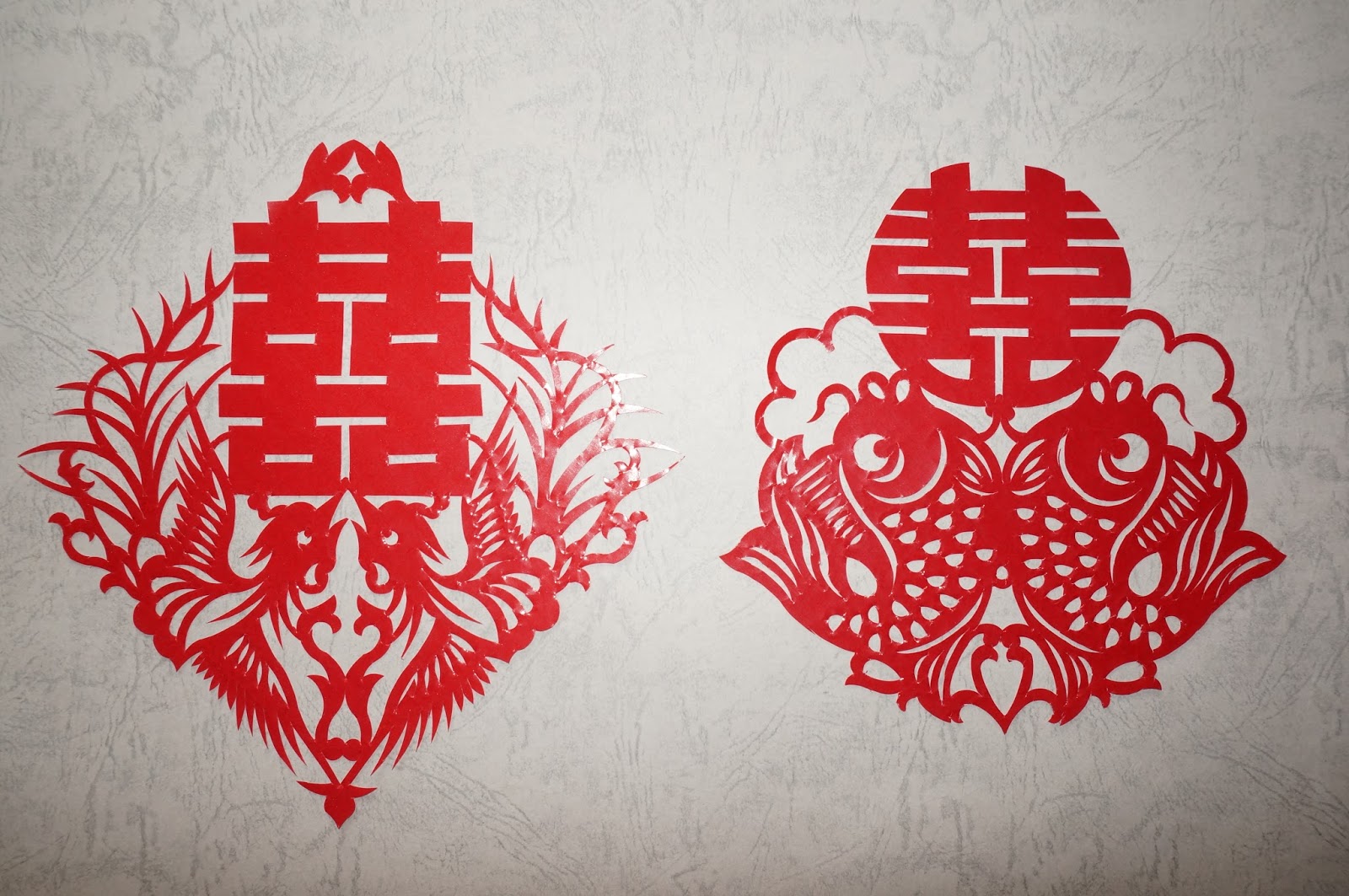 素心の江戸文字 千社札 双喜紋も角字なのかな