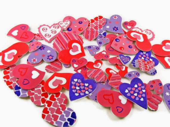 sweet hearts valentine card kit