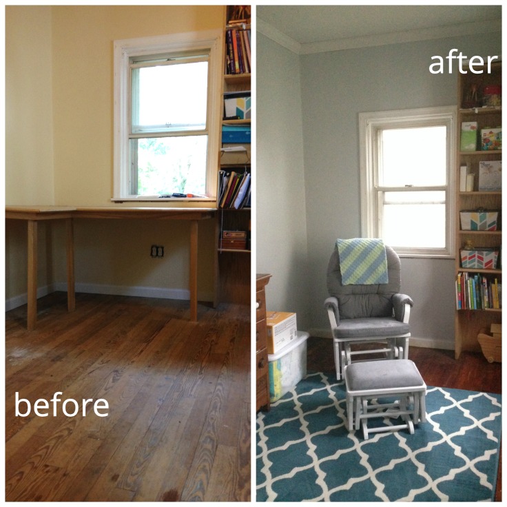 office to nursery // the process | A Hopeful Hood office to nursery // the process | A Hopeful Hood