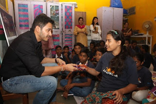Shreyas Talpade celebrates Raksha Bandhan with 'The Akanksha Foundation' kids