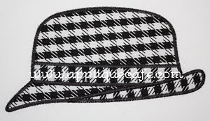 Houndstooth Hat