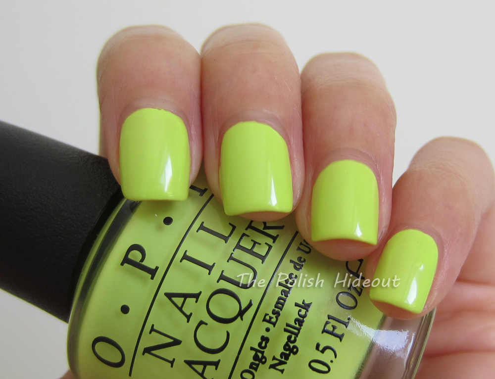 The Polish Hideout OPI Neons Collection Summer 2014
