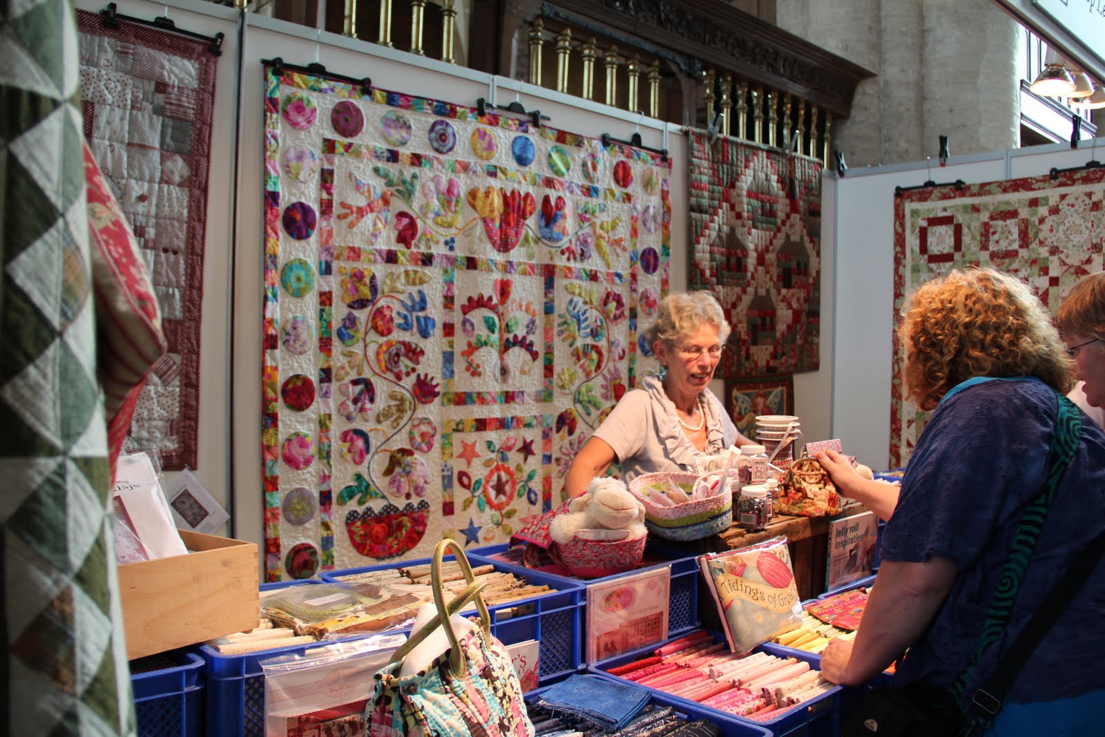 Zipje en Zopje in quiltland Leiden quilttentoonstelling