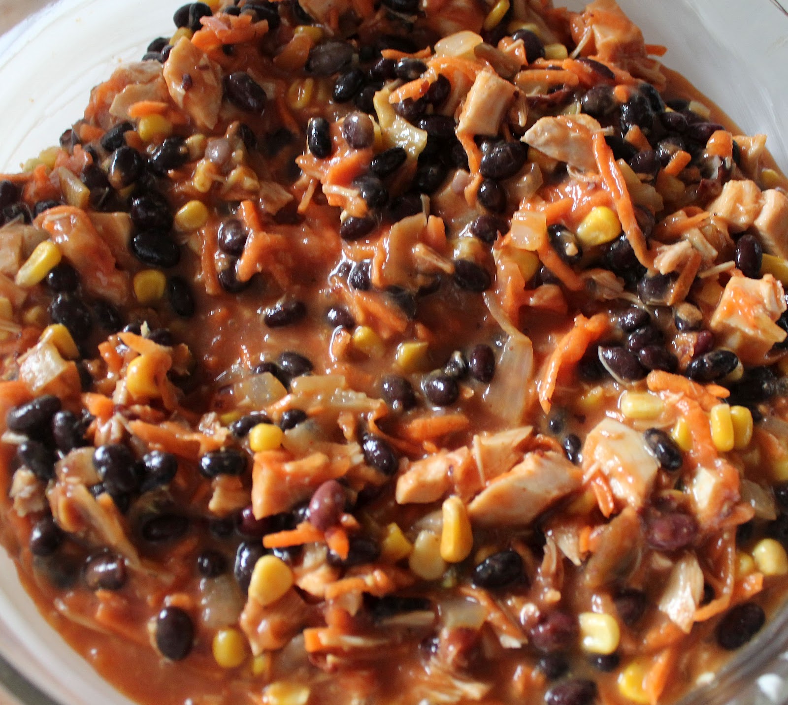 black bean casserole