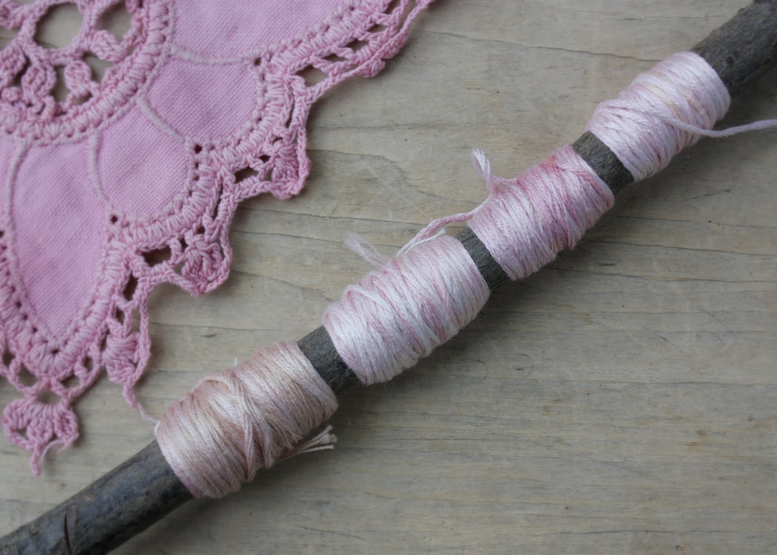 lil fish studios dyeing with lobster mushrooms part III