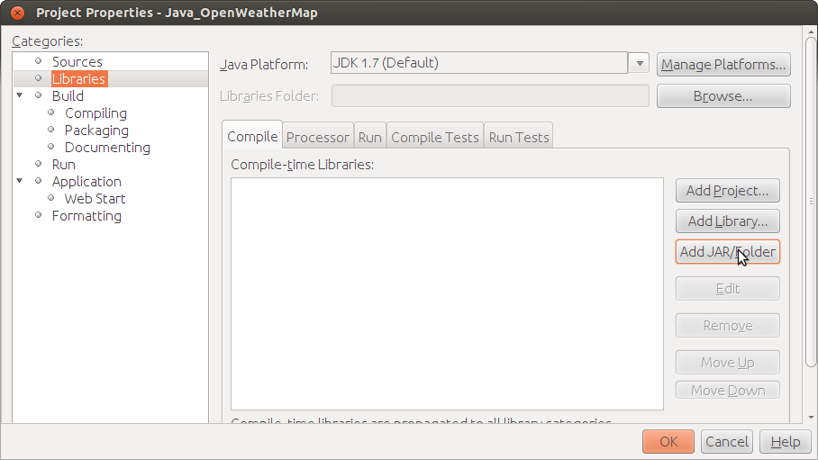JavaBuddy Add JAR in NetBeans