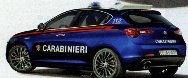 Autostyle Alfa Romeo Giulietta Presto A Polizia E Carabinieri