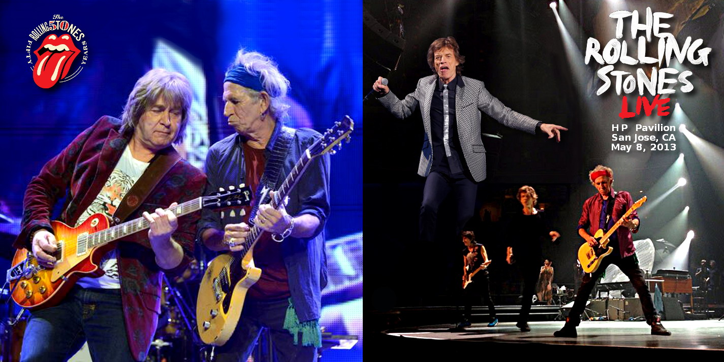 T.U.B.E. The Rolling Stones 20130508 San Jose, CA (AUD/FLAC