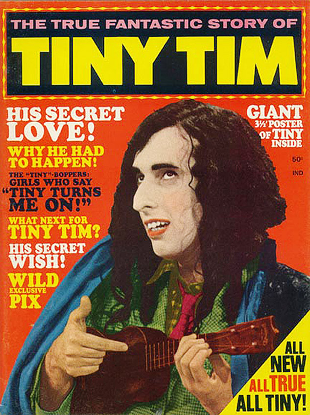 Tiny Tim (born Herbert Khaury; April 12, 1932 - November 30, 1996)