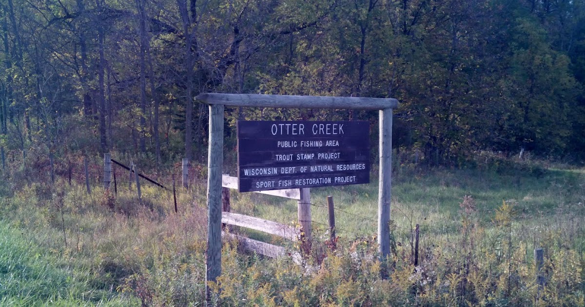 Trout Fishing Western Wisconsin Otter Creek 9/28/11
