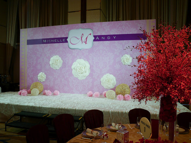 wedding decoration by Lily Sarah - Four Seasons Hong Kong