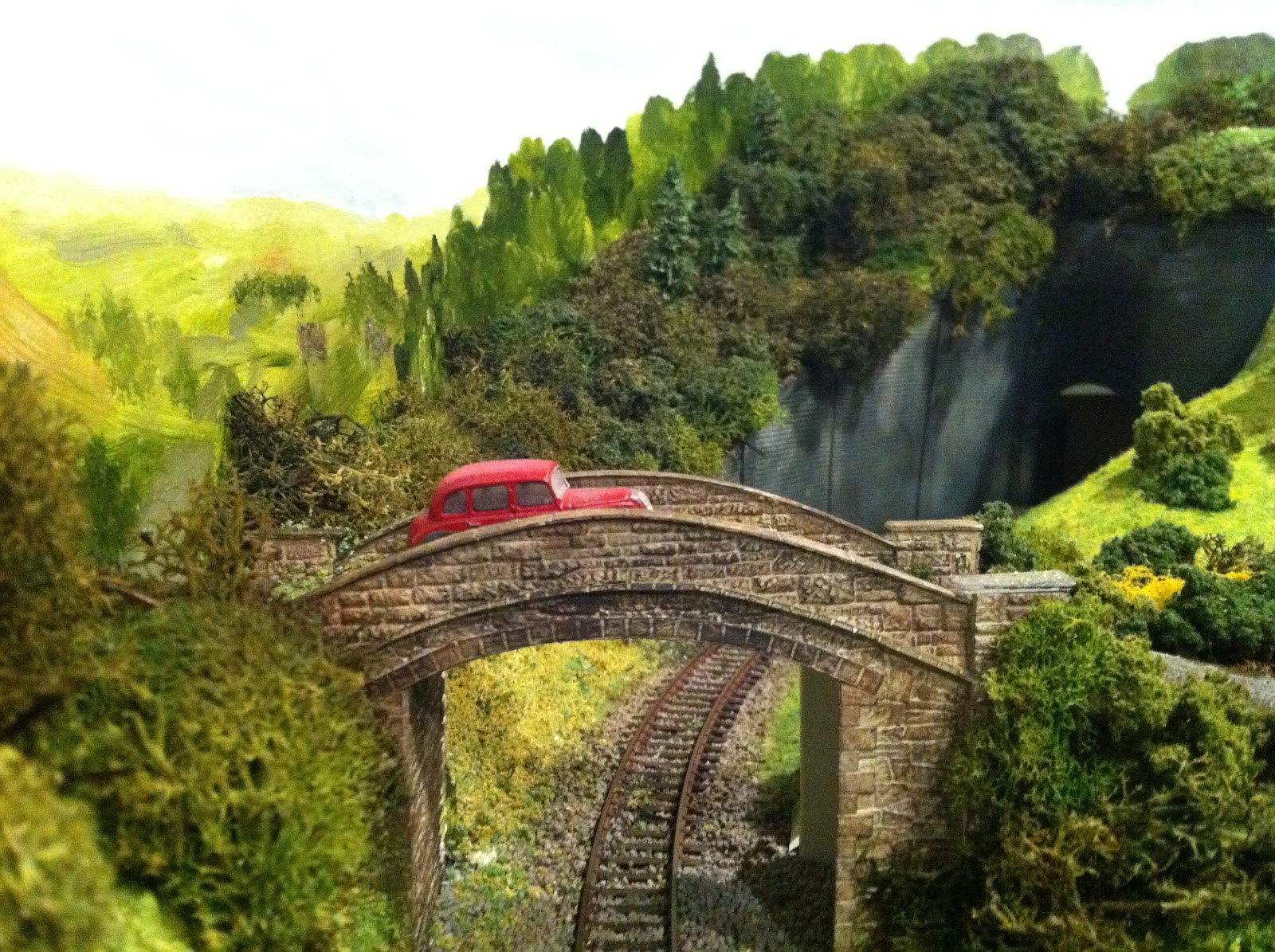 Chas's Model Railway Road Bridge