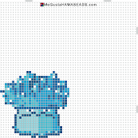 hama beads mini ice-shroom