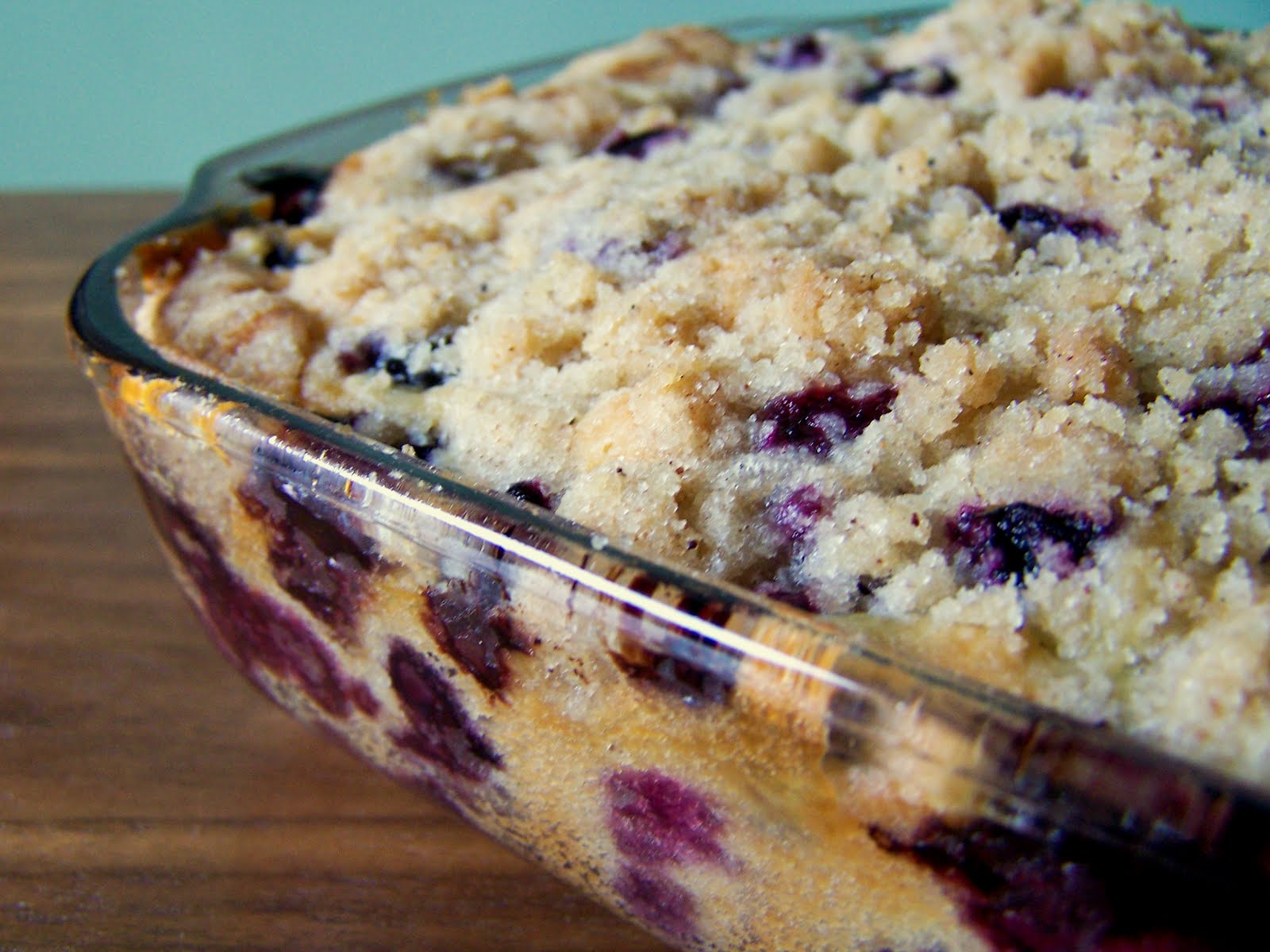 KitchenLab Blueberry Buckle a true story about the best cake I ever made