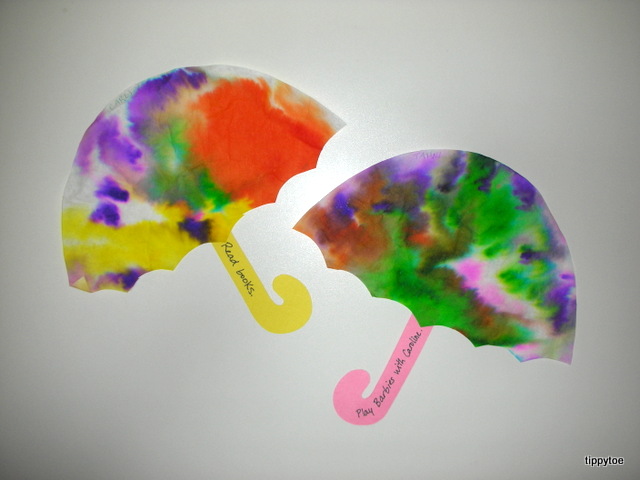 Tippytoe Crafts: Umbrellas