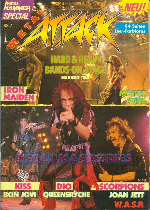 METAL MAGAZINES METAL ATTACK (Germany)