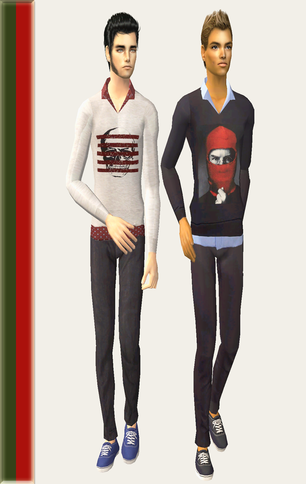 одежда -  The Sims 2. Мужская одежда: повседневная. - Страница 22 Gift-3