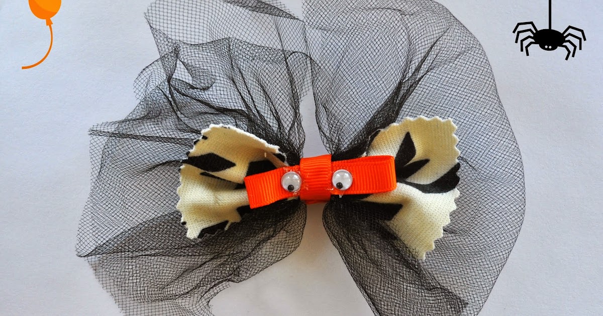 all this for them Halloween Hair Bows Tutorial(s)