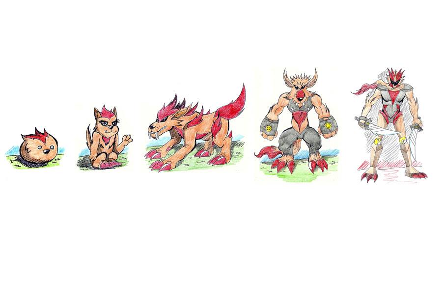 Ilustradora transforma Pokémon em Digimons • DOL
