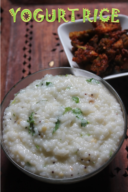 Simple Curd Rice Recipe Yogurt Rice Recipe Thayir Sadam Recipe