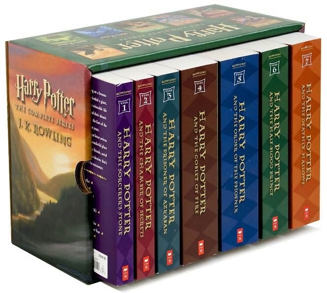 harry potter paperback set